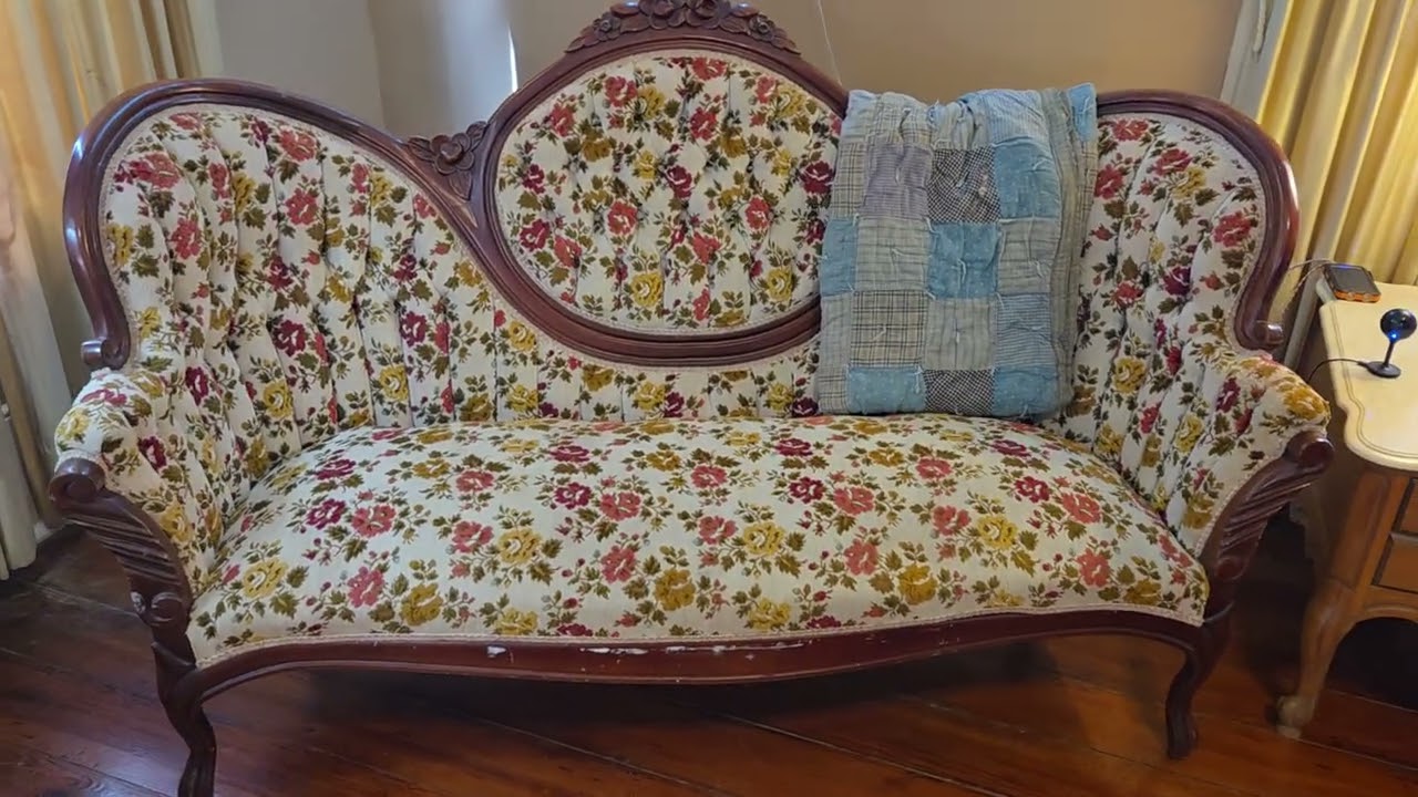 The meeting room in my 1858 antebellum home