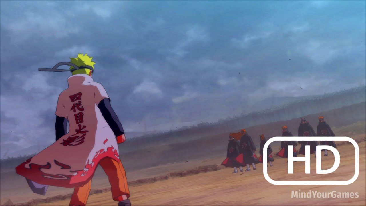 Hokage Naruto Sage Mode vs Pain - Naruto Storm Connections [4K UHD 60FPS]