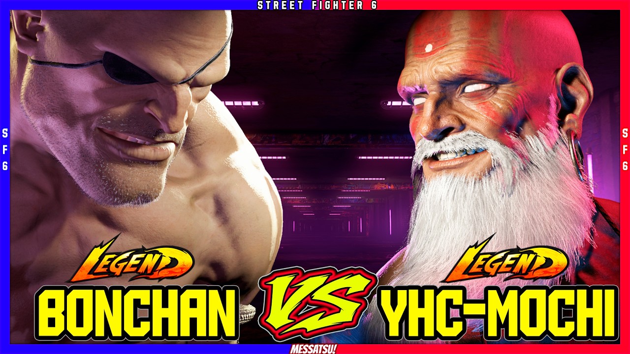SF6 Bonchan (Sagat) VS YHC-Mochi (Dhalsim)💥Messatsu!💥スト6💥Street fighter 6
