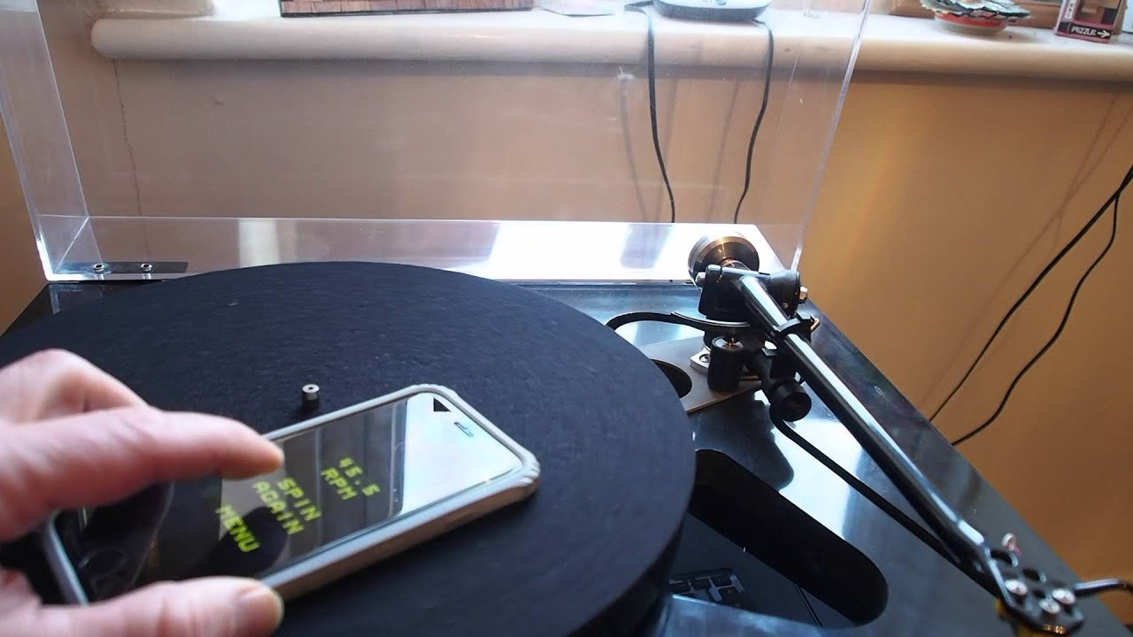 The Turntabulator app - or how to check exactly how fast your turntable goes round!