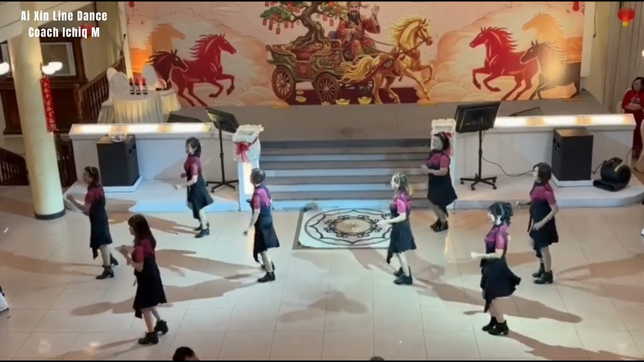 Alive In Amsterdam | Line Dance | Choreographed by Rob Fowler (ES) | Demo by Ai Xin Line Dance