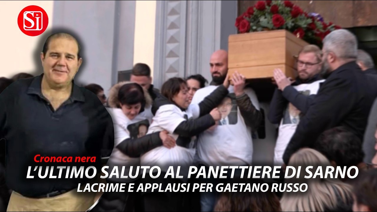 Shock a Sarno: il panettiere ucciso davanti agli occhi della figlia! Ultimo addio commovente