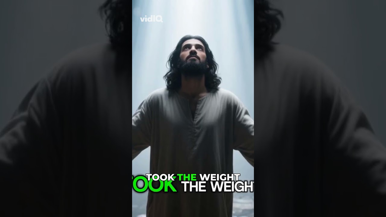 He took the weight of all my brokenness