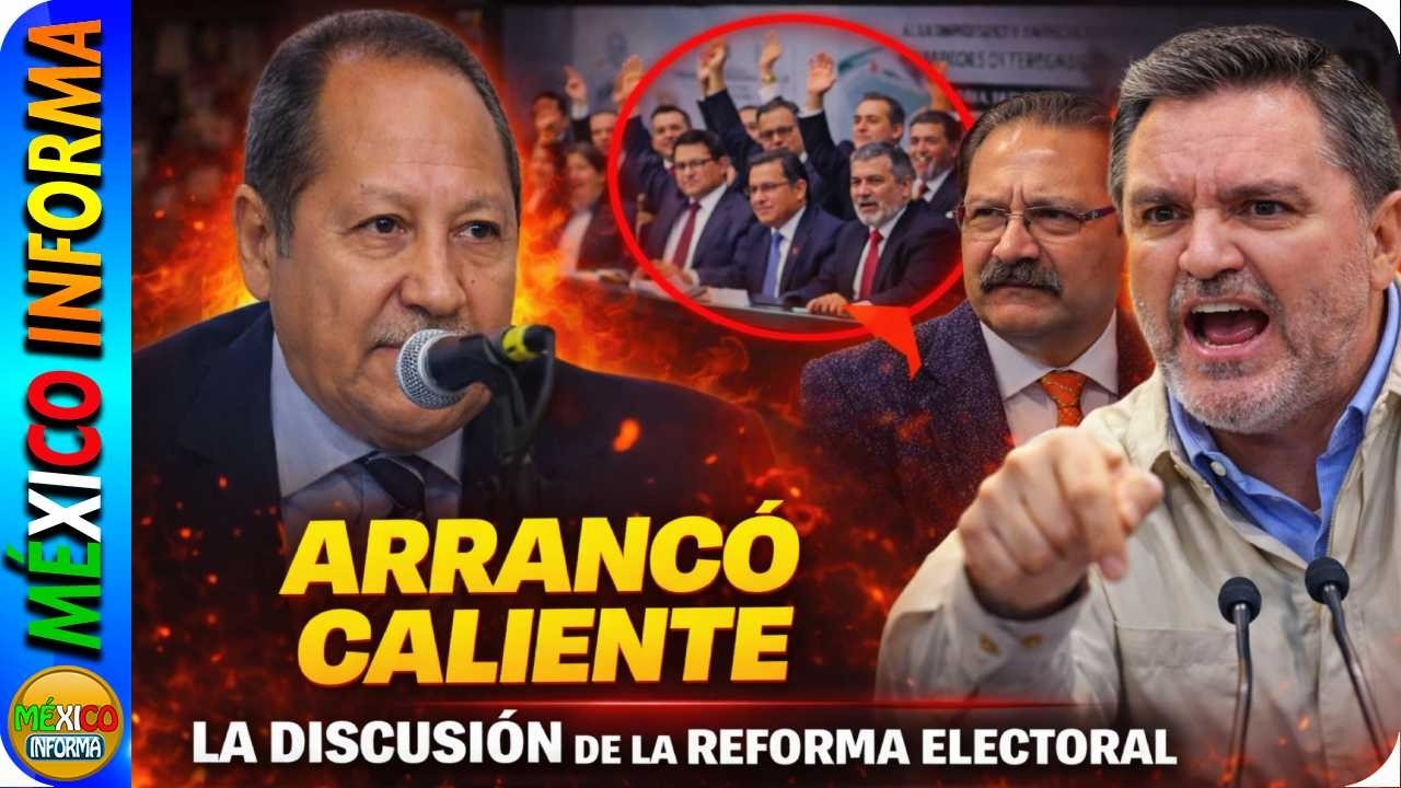 ARRANCÓ LA DISCUSIÓN DE LA REFORMA ELECTORAL. ¿ALIADOS DE MORENA VOTARAN EN CONTRA?