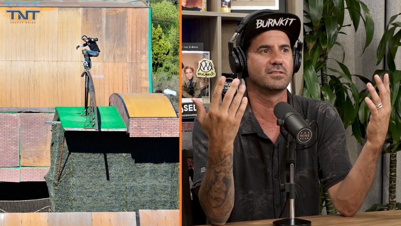 Bob Burnquist's Approach To Skating The Mega Ramp