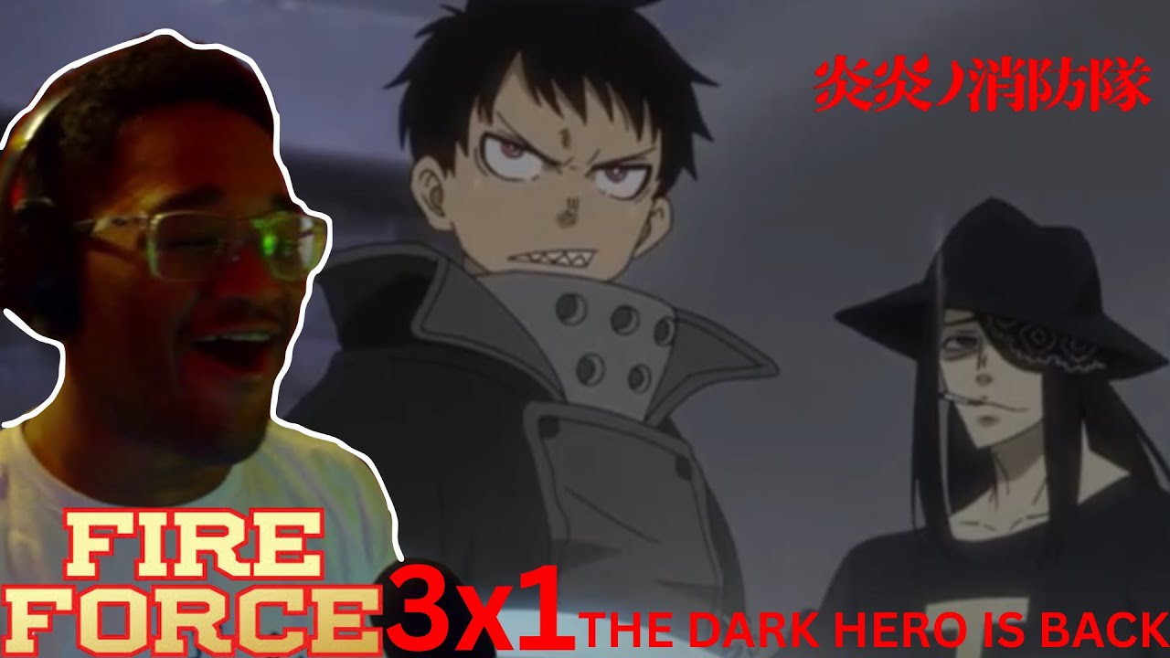 Jocker is Back!!!! Fire Force 3x2 Reaction THE DARK HERO IS BACK #anime #animereaction fireforce
