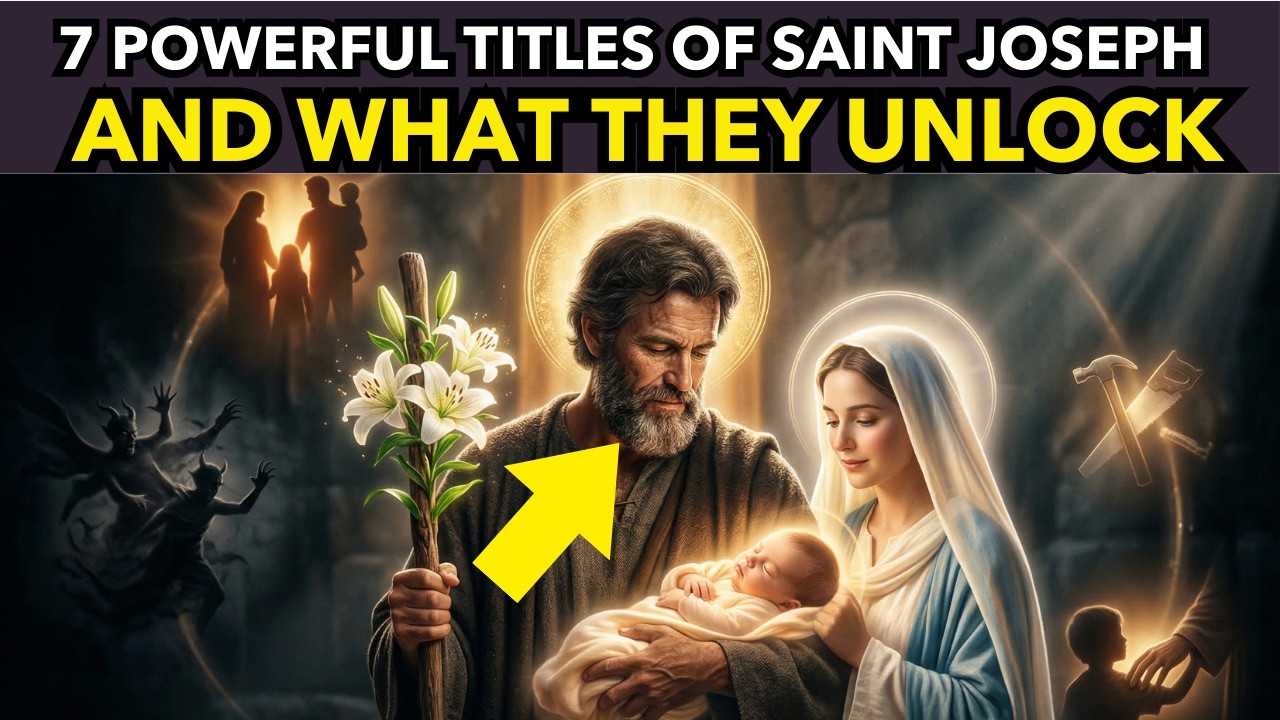 7 POWERFUL Titles Of Saint Joseph... And What They Reveal About His Hidden Power