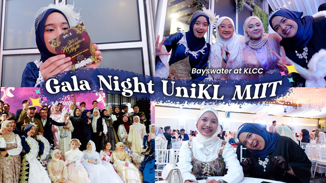 my last GALA NIGHT at UniKL MIIT! Bridgerton Soirée✨ | UniKL MIIT #UniVLOG #VLOG
