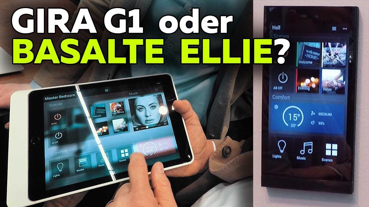 Basalte ellie oder Gira G1? KNX-Haussteuerung | Homeserver | Smartest Home - Folge 87