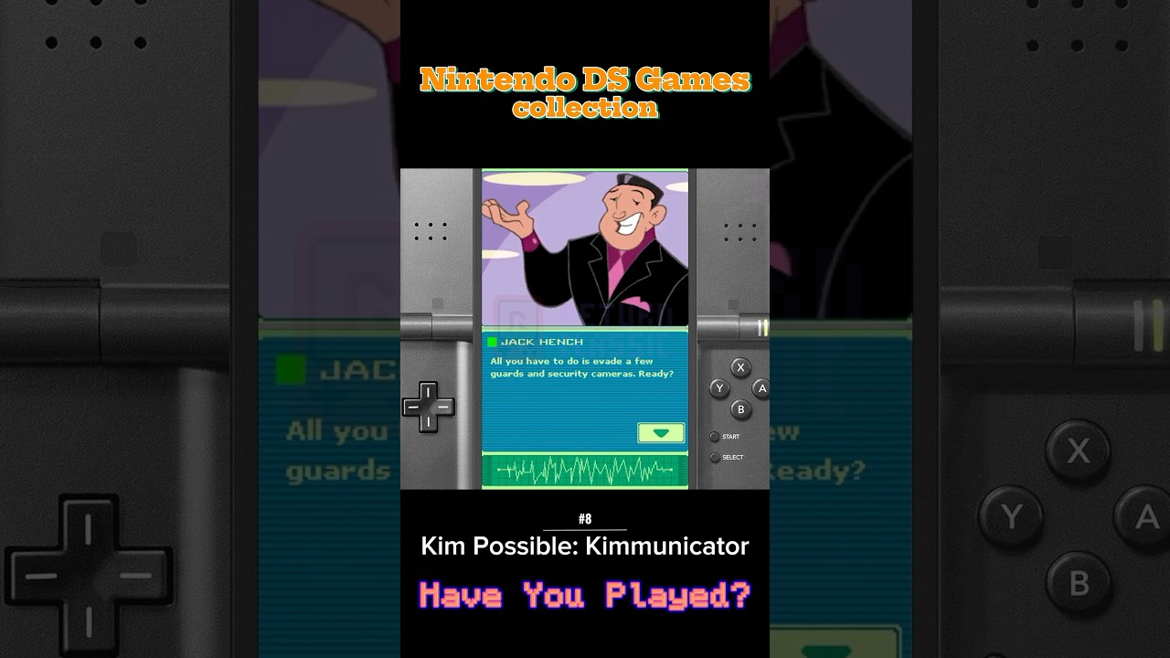 Relive the spy action of Kim Possible: Kimmunicator on DS! #kimpossible #nintendods #retrogaming