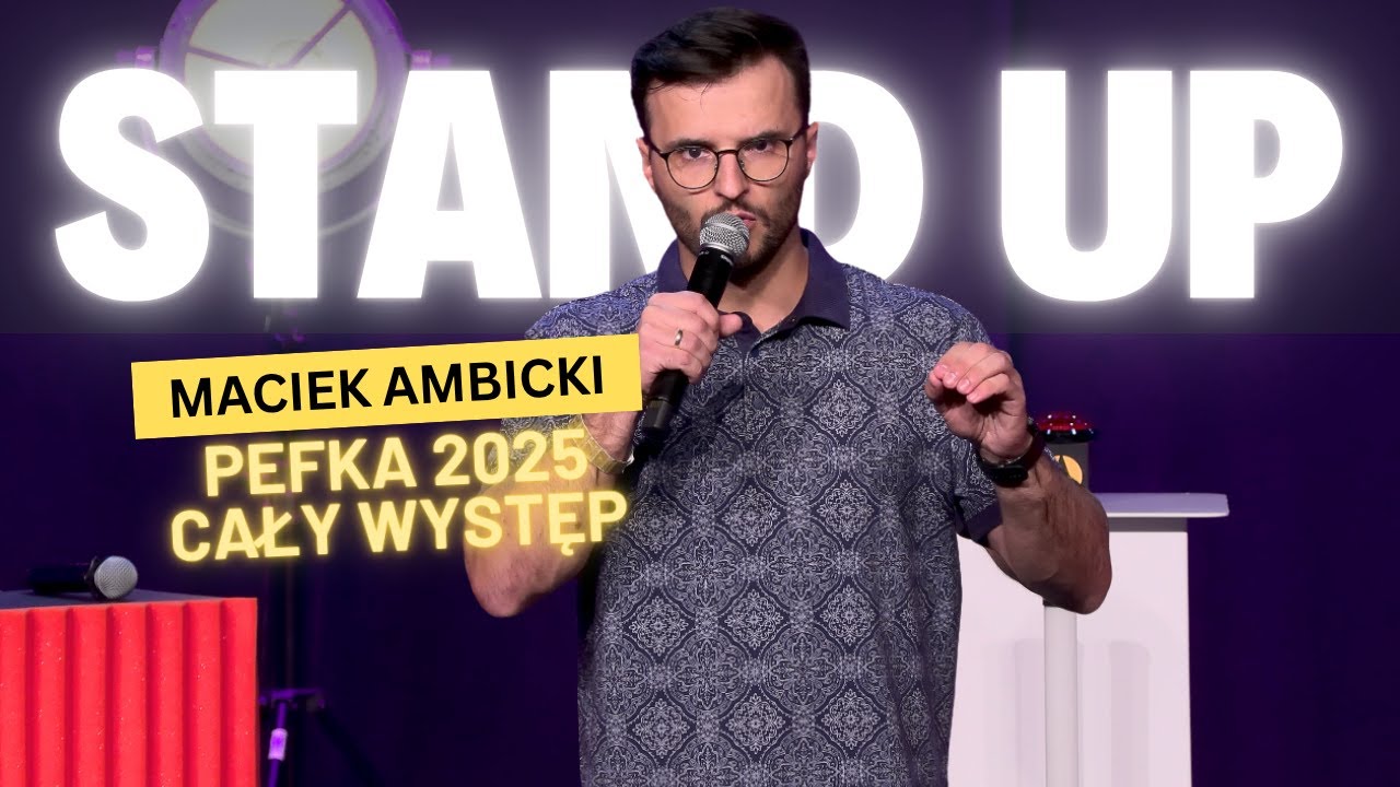 Maciek Ambicki &ndash; Stand-up 2025 🎤 | Cały występ z PeFKa (Masz Minutę)
