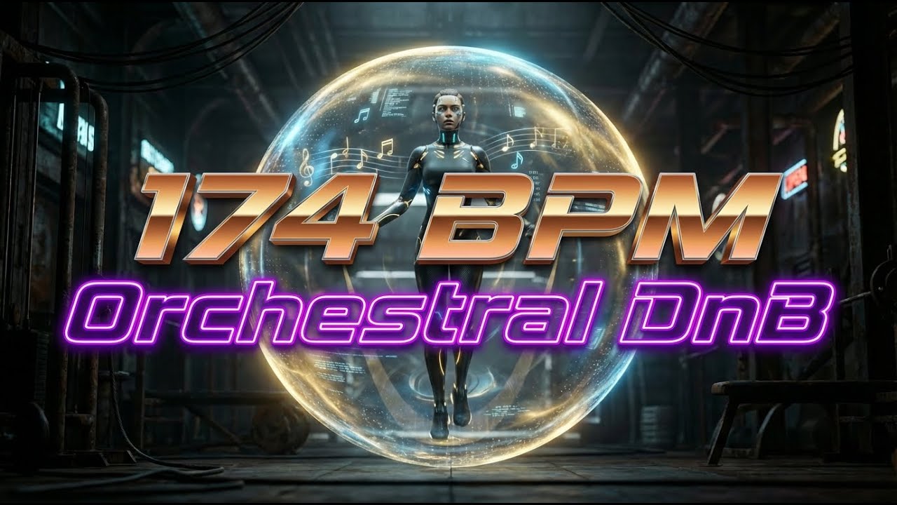 CHRONOS VELOCITY ⏳ 174 BPM Orchestral DnB | Music to Focus & Run Fast