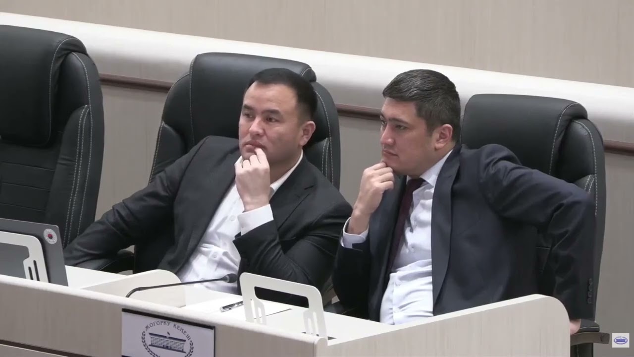 /29/0126 Жогорку Кенешинин торогасы Тургунбек улуу Нурланбек