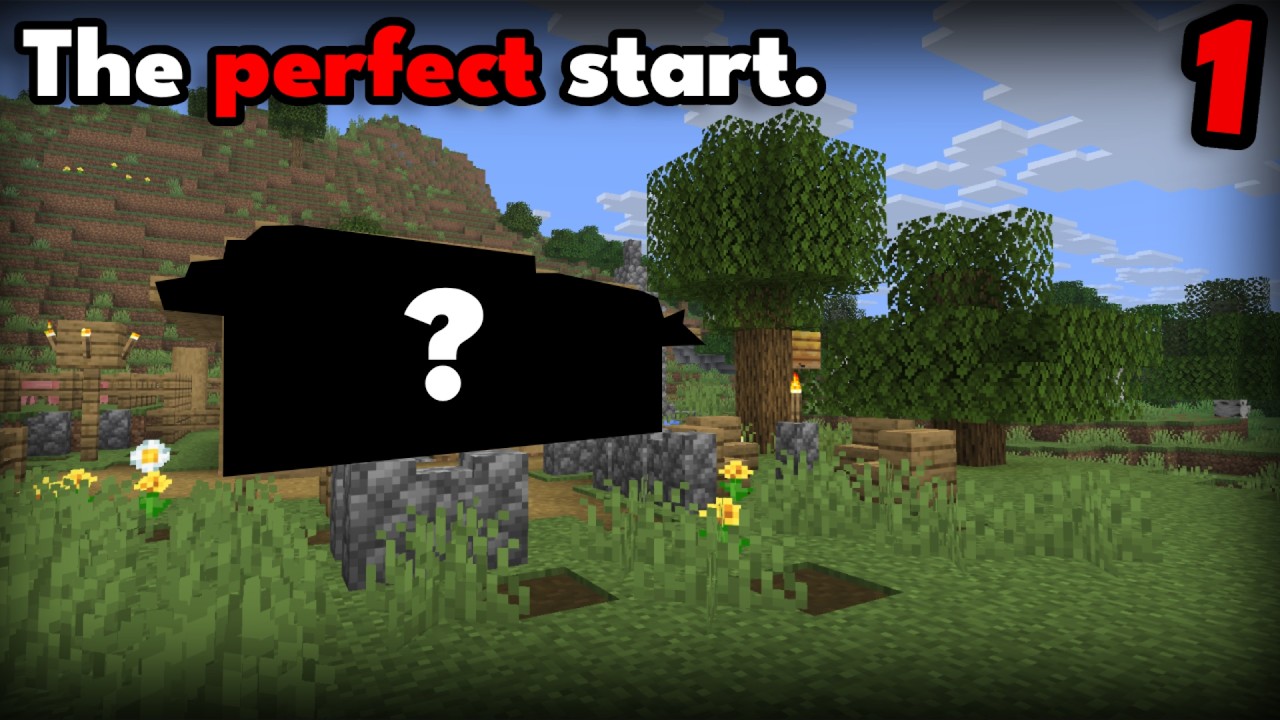 My PERFECT Start to My Survival World (Ep.1)