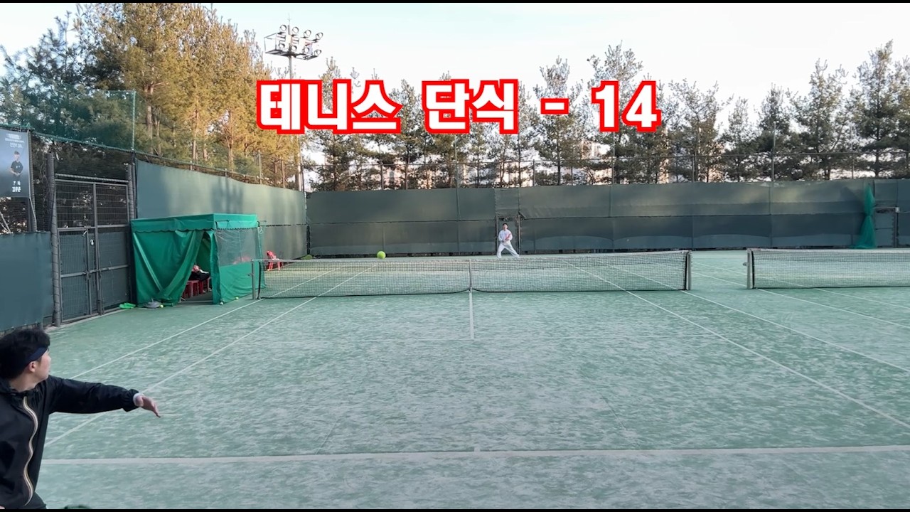 테니스 단식 - [14]