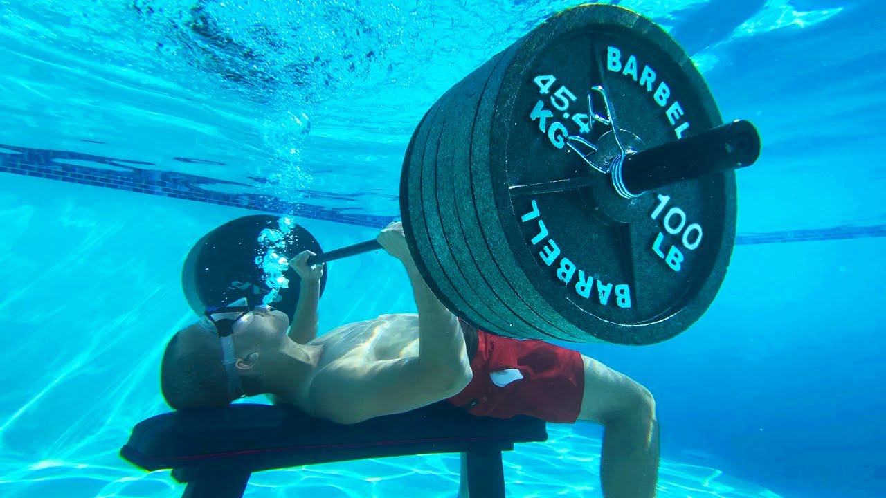 Can You Bench Press 1,000 Pounds Underwater?