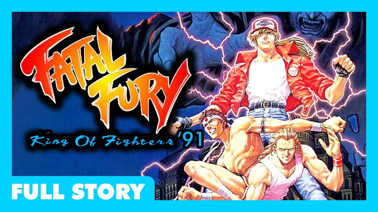 Fatal Fury 1 (Full Story) - All Cutscenes, Comic, Profiles, & Endings