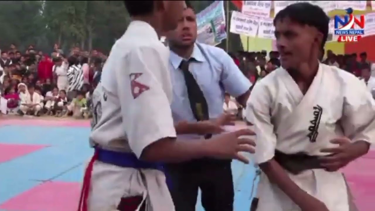 First Sudurpaschim Province-level Budokaido Full Contact Karate Championship 2080 (45 KG Fight)