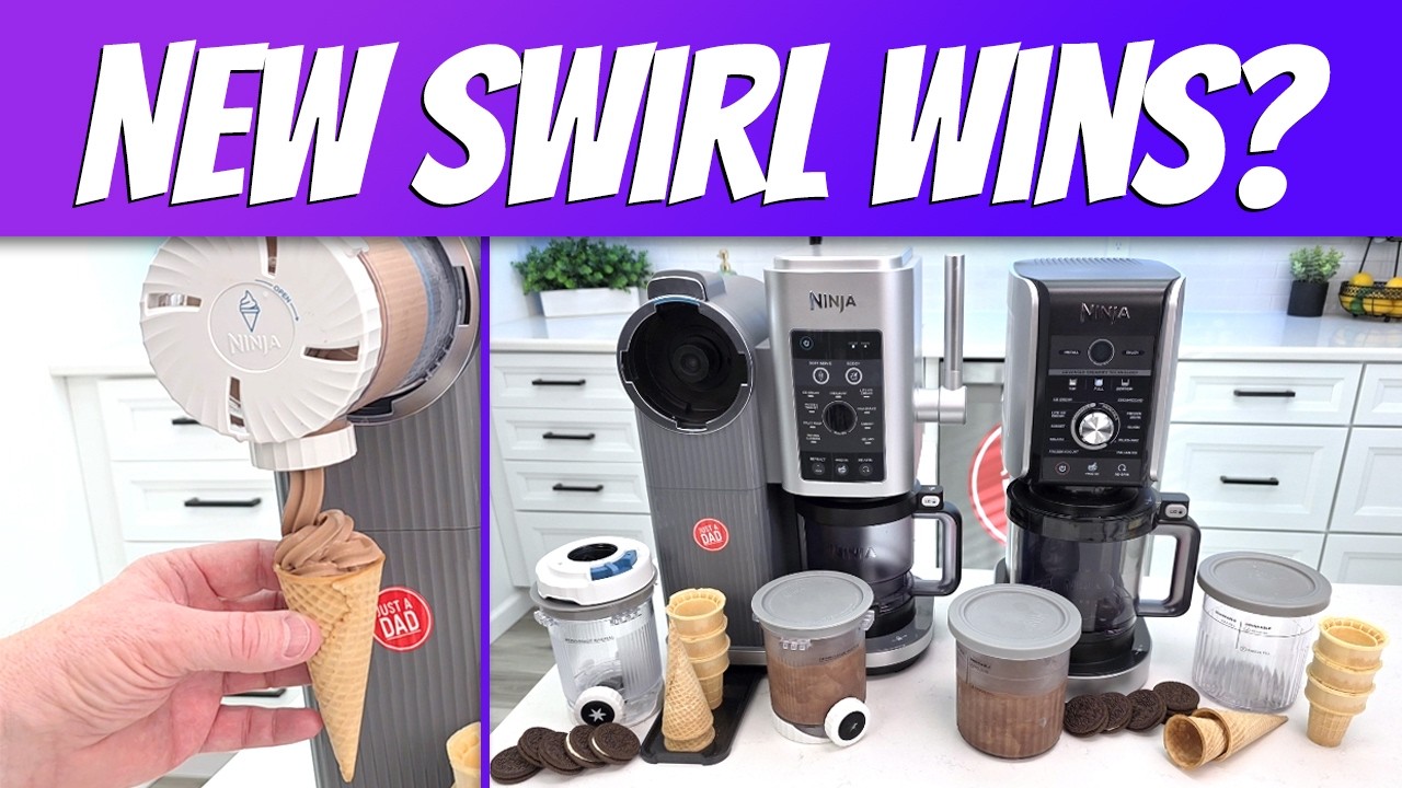 New! Ninja Creami Swirl vs Deluxe Ice Cream Maker COMPARISON  Who Wins?