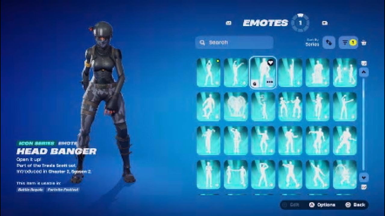 All of my Fortnite Icon Series Emotes