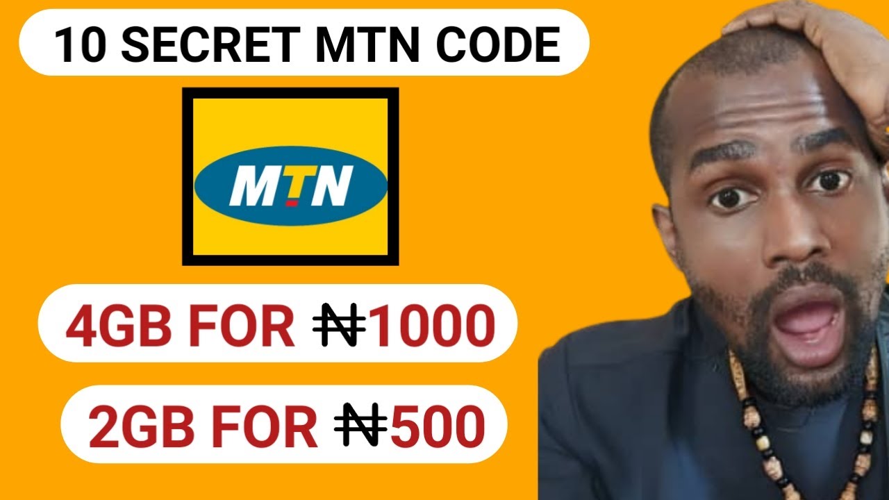 10 MTN CODE to get cheapest data from MTN / how to get cheap data plan