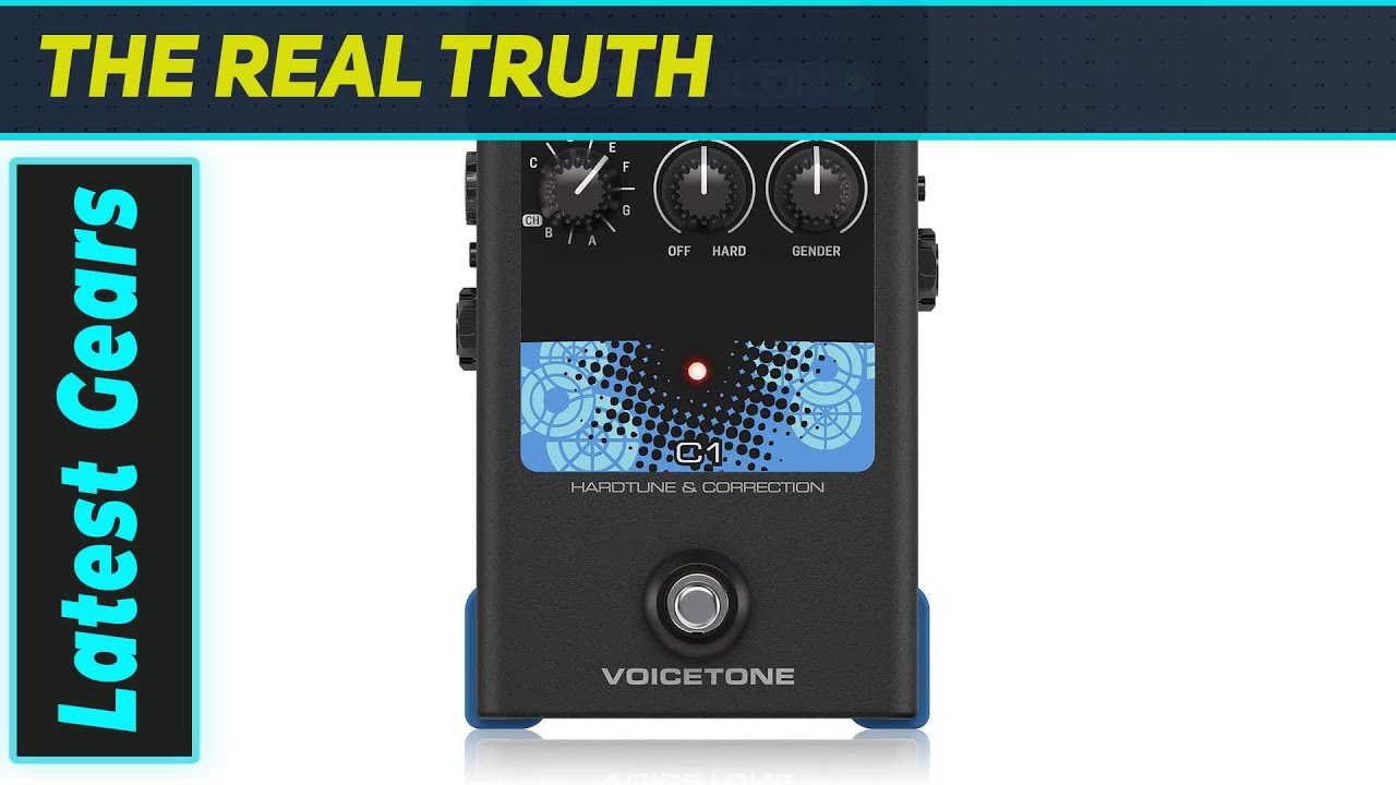 TC Electronic VOICETONEC1: Лучший вокальный эффект-стомпбокс для современного звучания