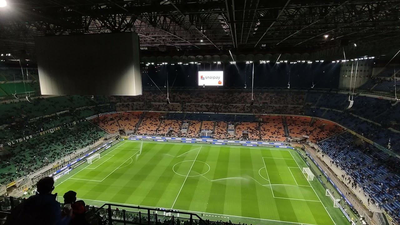 Visuale settore 328 San Siro