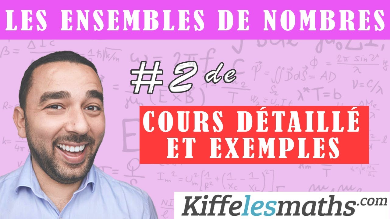 Les ensembles de nombres. Seconde. Cours détaillé et exemples.