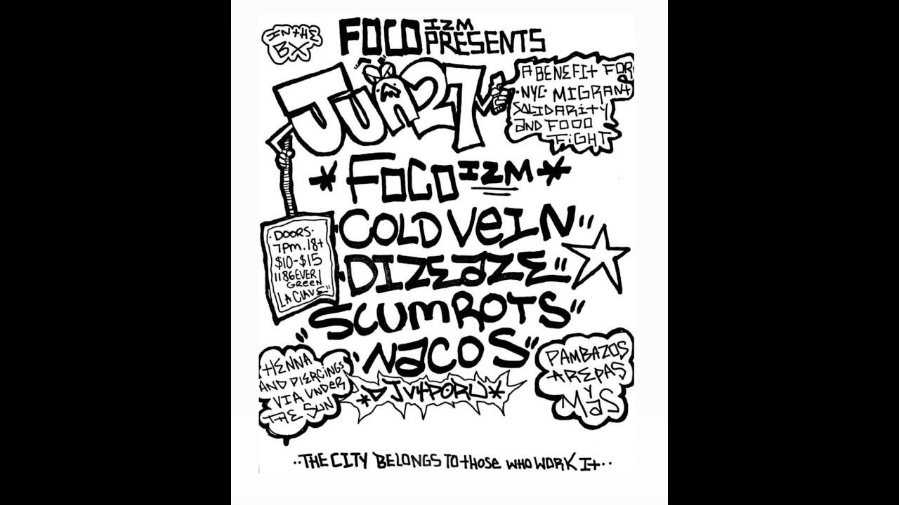 Cold Vein - Live in the Bronx, N.Y. at La Clavé Restaurant 6/27/25