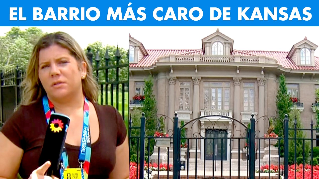 DOMINIQUE EN KANSAS: visit&oacute; la zona m&aacute;s cara y mostr&oacute; cu&aacute;nto cuesta vivir ah&iacute;