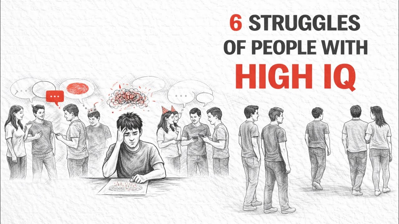 6 Struggles of Being a Highly Intelligent Person (That Nobody Understands)
