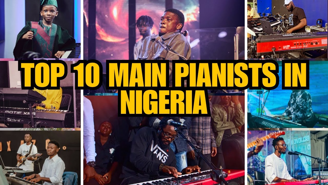 ТОП-10 ГЛАВНЫХ ПИАНИСТОВ НИГЕРИИ 2025 ГОДА!