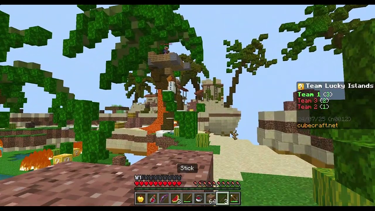 Fun Games with Chewy32 | Lucky Blocks Gameplay 487 | Minecraft