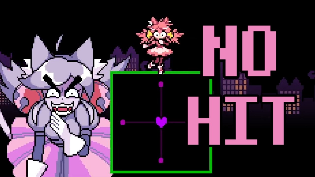 [NO-HIT] Deltarune Chapter 5 Secret Boss Mad Mew Mew