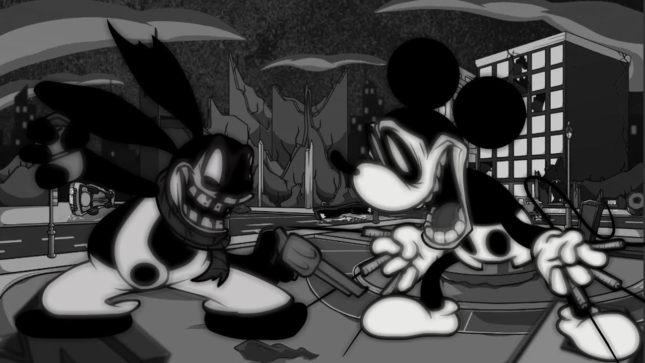 【FNF】All Stars but Oswald and Mickey Mouse sings it
