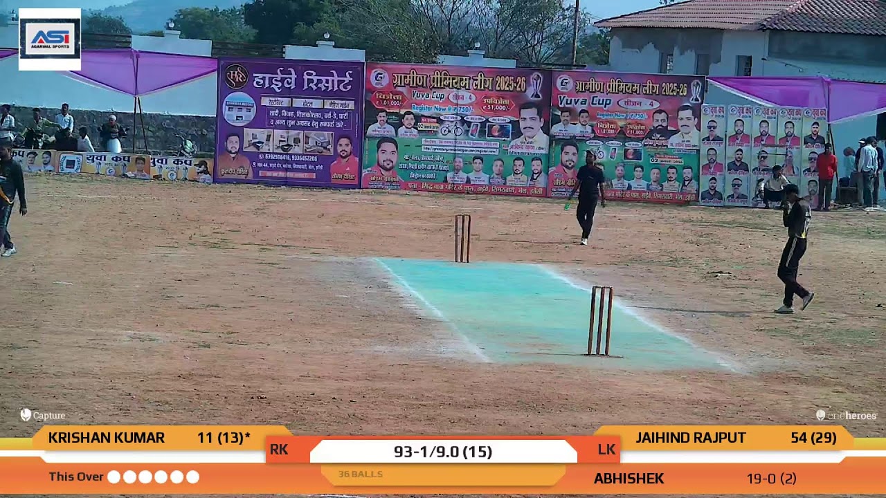 Latheshra Super King vs R S King live cricket match | 19-Jan-26 10:30 AM 15 live - Yuva Cup-2026 Si