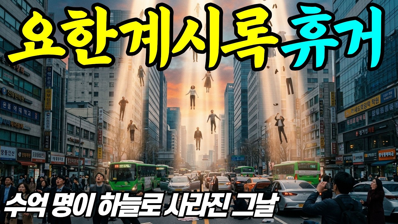 아침에 눈 떠보니 아내가 휴거 됐다. 그리고 요한계시록의 시대가 시작됐다.ㅣ어메이징미스터리ㅣ괴담ㅣ미스테리ㅣ무서운이야기ㅣ실종사건ㅣ현실공포ㅣ자면서듣는