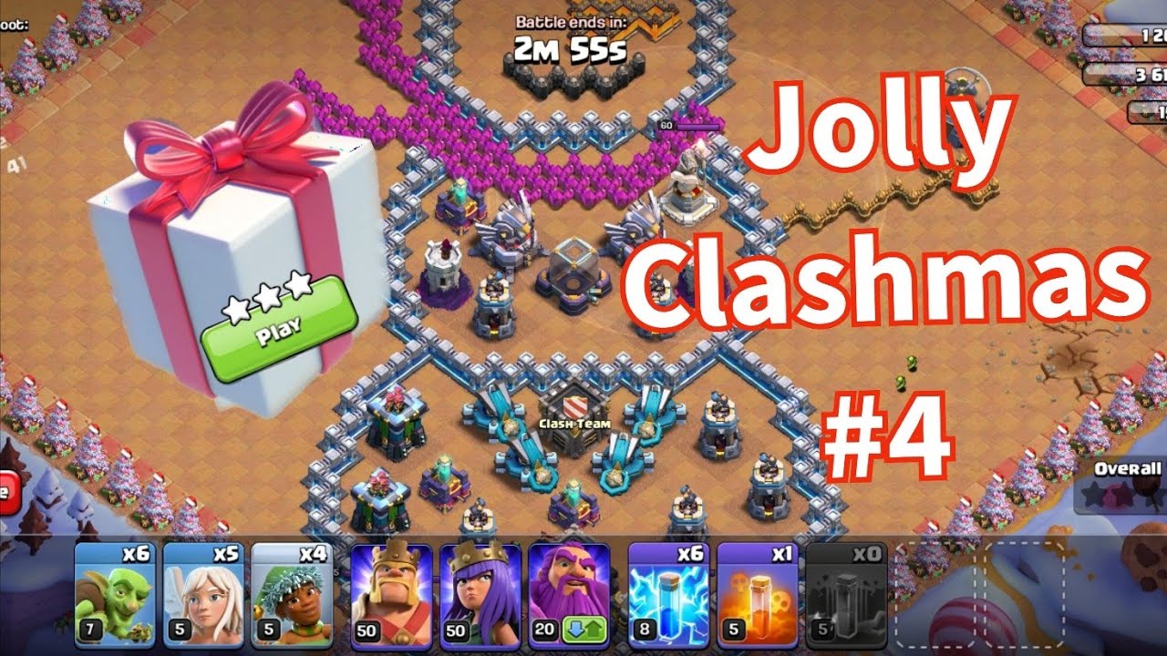Jolly Clashmas #4 | Clash of clans