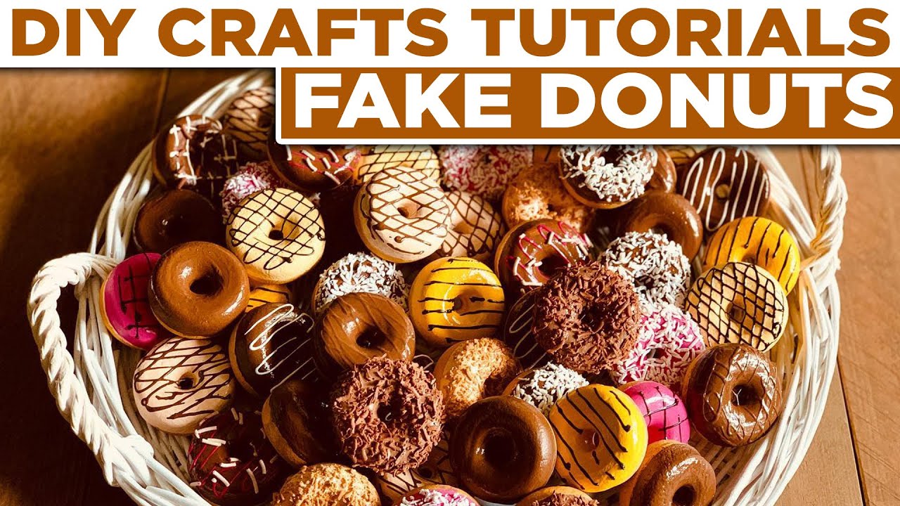 Как сделать ПОДДЕЛЬНЫЕ ПОНЧИКИ! Пончики с начинкой из шоколада, клубники и малины | Сделай сам!