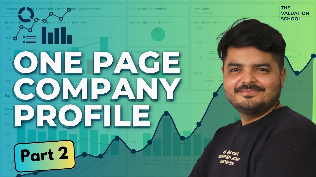 One Page Company Profile | Step by Step | Part 2