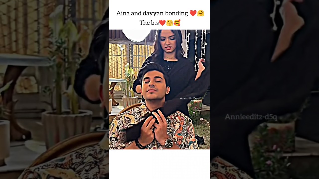 Their loving bond 💞#aina asif #ali dayyan#new#shorts
