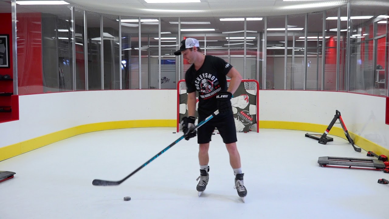 We Dare You to Master This Trick Shot From Hockey Phenom Pavel Barber