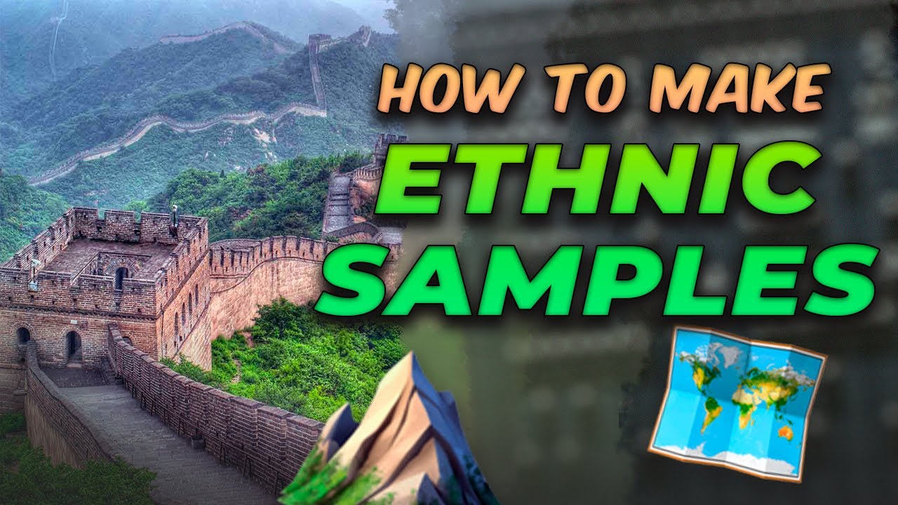 HOW TO MAKE ETHNIC/EXOTIC MELODIES FOR PYREX WHIPPA & WHEEZY | Making a Crazy Ethnic Sample Tutorial