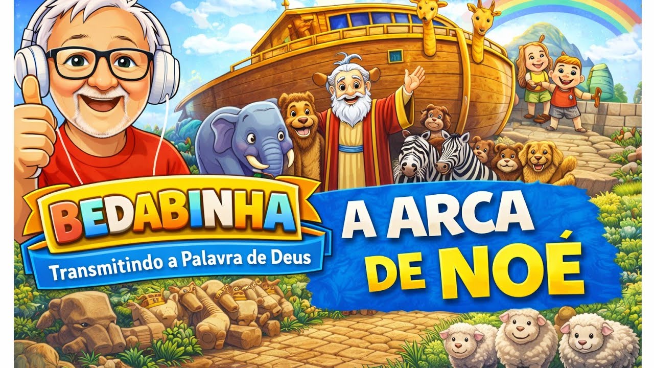 A Arca de Noé - Música  Infantil Cristã Animada | Louvor para Crianças 