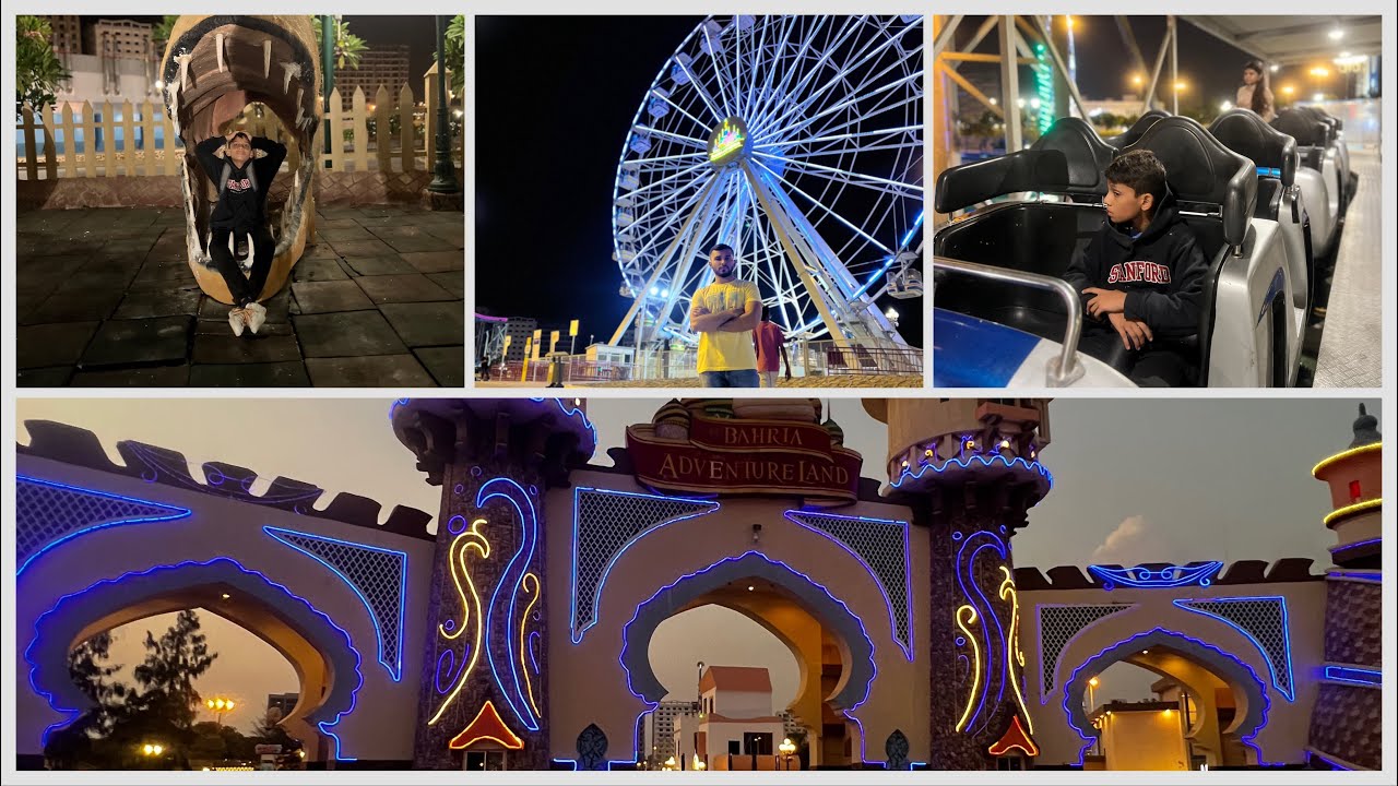 BAHRIA ADVENTURE LAND|TRIP TO BAHRIA TOWN KARACHI|FULL OF ADVENTURE✌🏻🥰💯