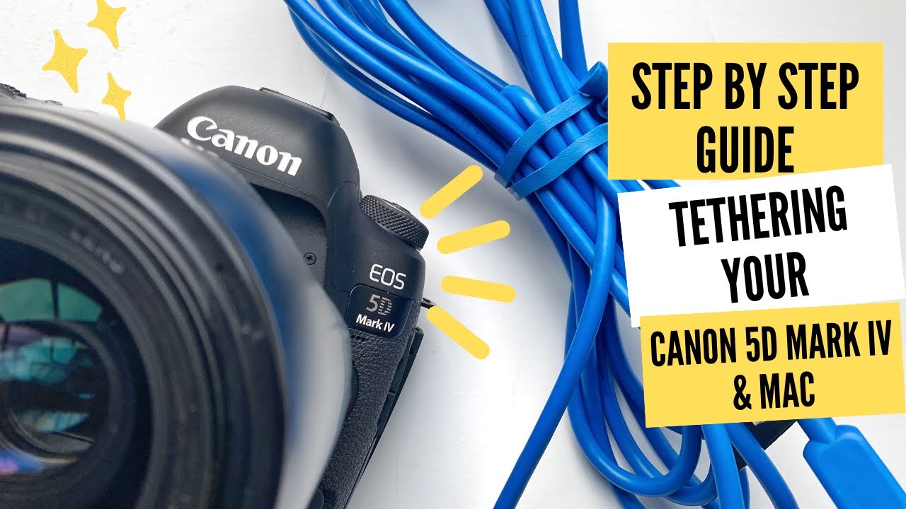 Пошаговое руководство по подключению Canon 5D Mark IV к Mac