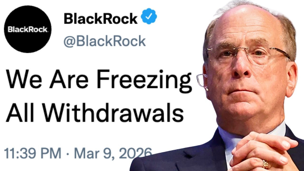 BREAKING: BlackRock FREEZES Withdrawals on $26 Billion Fund