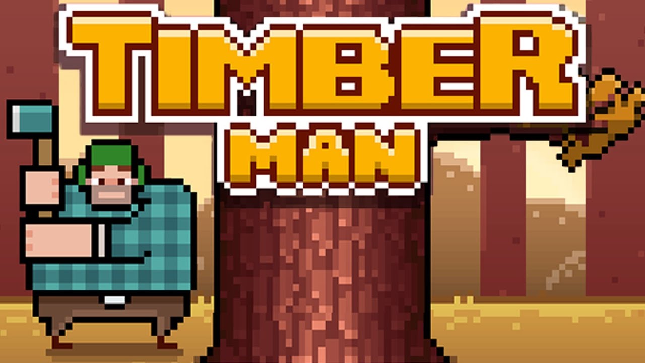 Timberman Gameplay Cheats (500+ Score)