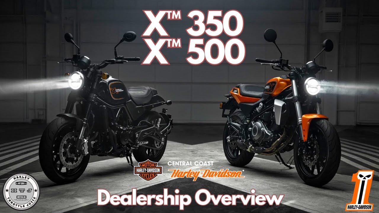 Harley-Davidson X™ 350 и X™ 500 | Подробный обзор | Harley-Davidson 2024