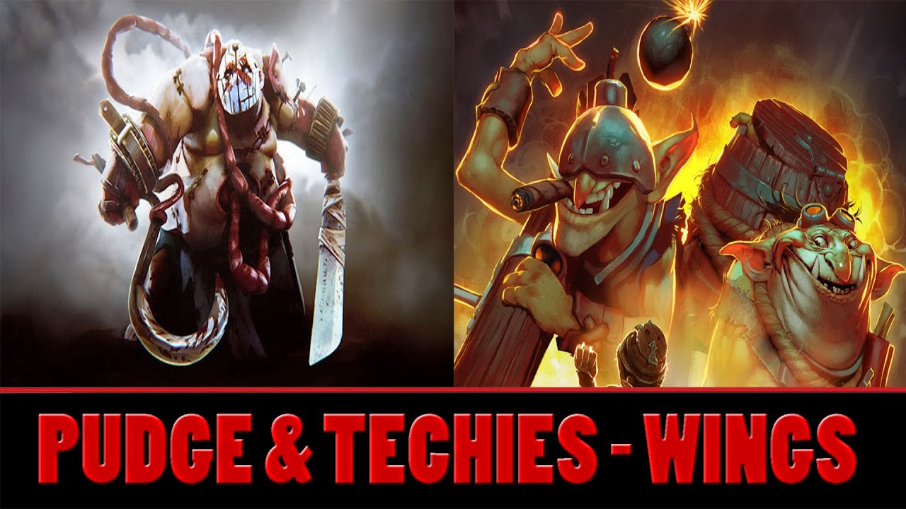 WINGS vs DC, TECHIES + PUDGE Combo - TI6 Dota 2